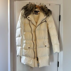 Ralph Lauren Cream Down Jacket